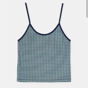 Ghanda Winnie tank - rocky/ check navy